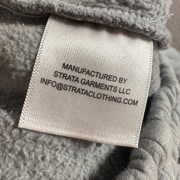 Snax Sweatpants Large Blue Drawstring Waist Cotton Fleece Peru - Picture 10 of 13